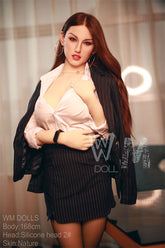 Busty office lady 162CM F cup TPE sex doll Akari